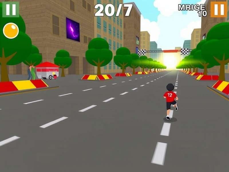 Sunny Sandesh Sprint gameplay screenshot